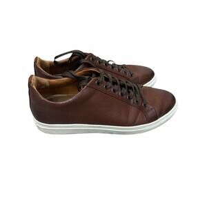 Thursday Premier Low Top Shoes Men's 8 Brown Leather Lace Up Leather Sneakers